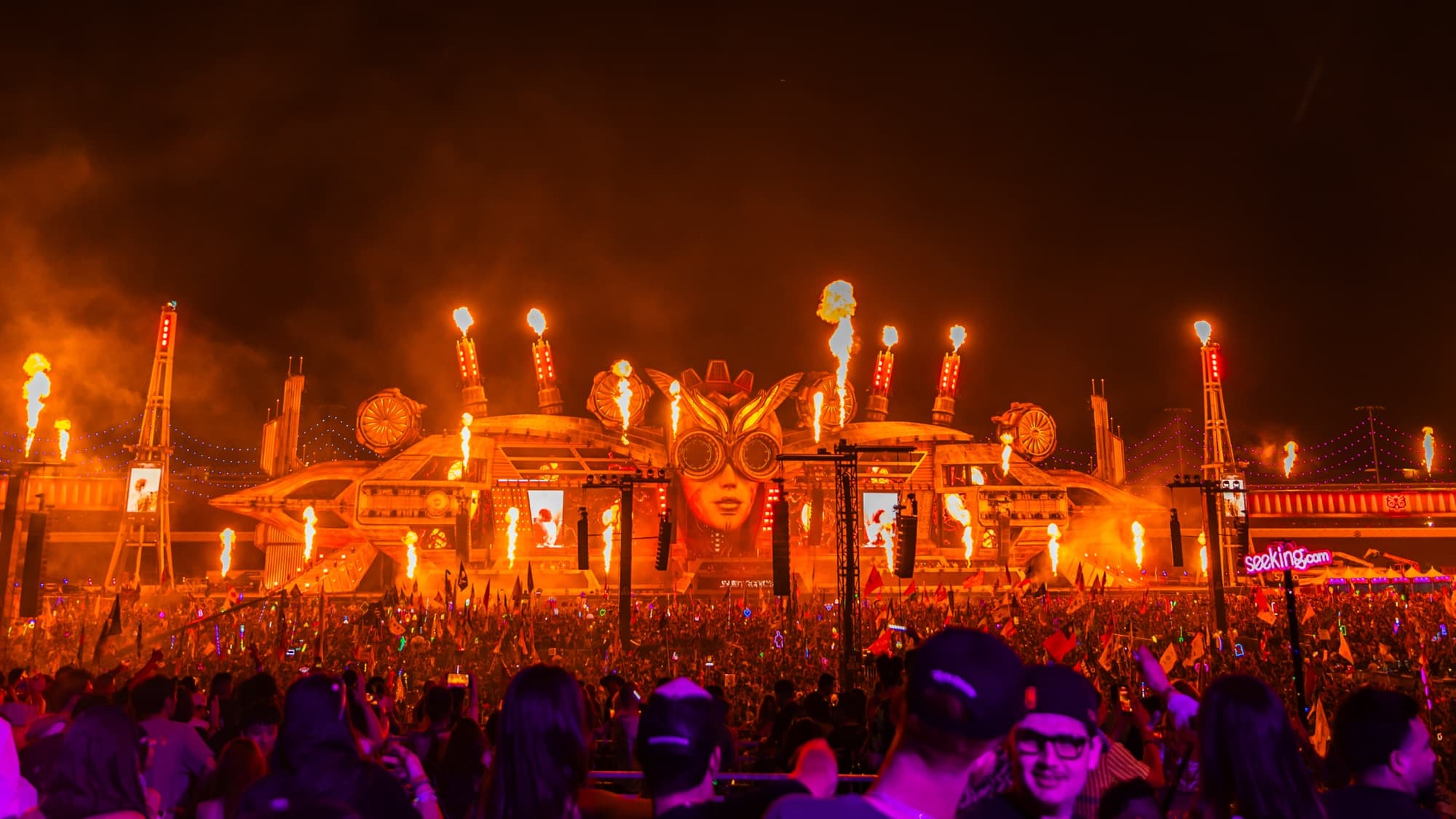 Waxx crew at EDC 2026